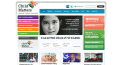Desktop Screenshot of childmatters.org.nz